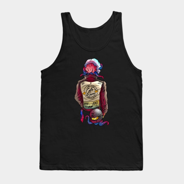 cafe racer biker Tank Top by cesarmora456